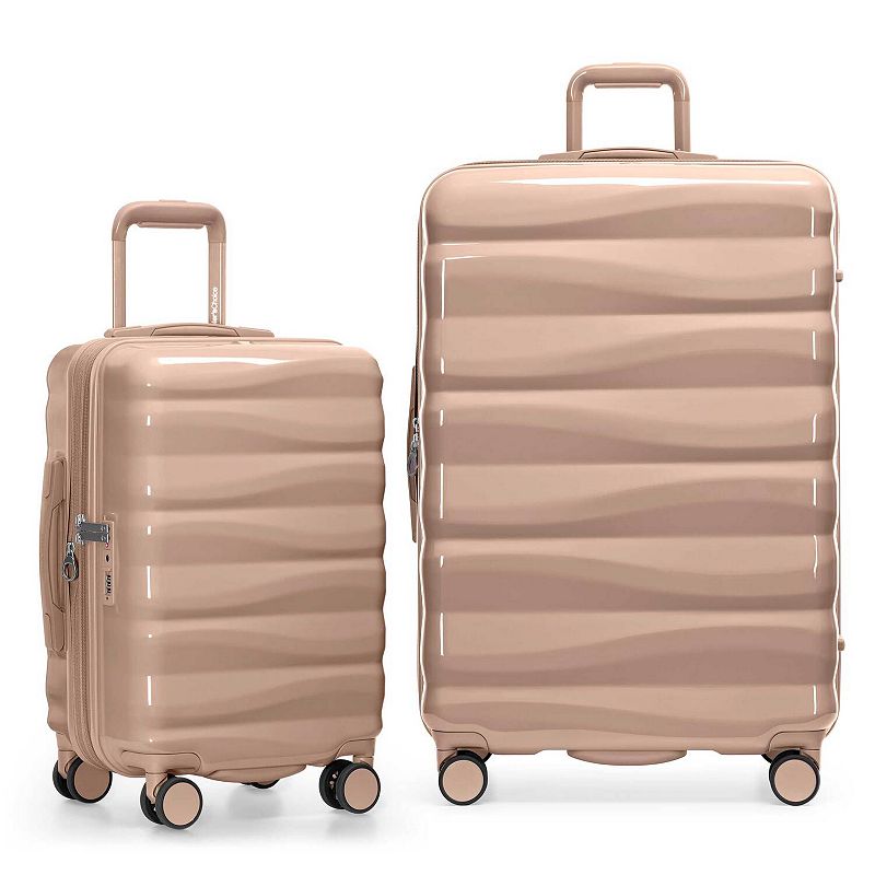 Traveler's Choice Edinburgh II 2-pc. Hardside Spinner Luggage Set, Brown