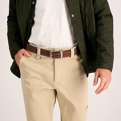 Men's Columbia Two-In-One Reversible Casual Leather Belt