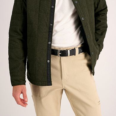 Men's Columbia Two-In-One Reversible Casual Leather Belt