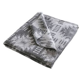 Woolrich Alberta Cotton Blend Breathable Bed Throw Blanket