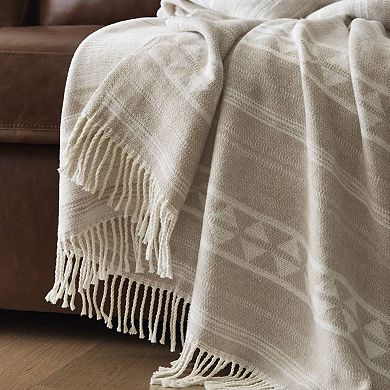 Woolrich Alberta Cotton Blend Breathable Throw Blanket
