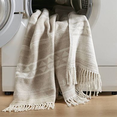 Woolrich Alberta Cotton Blend Breathable Throw Blanket