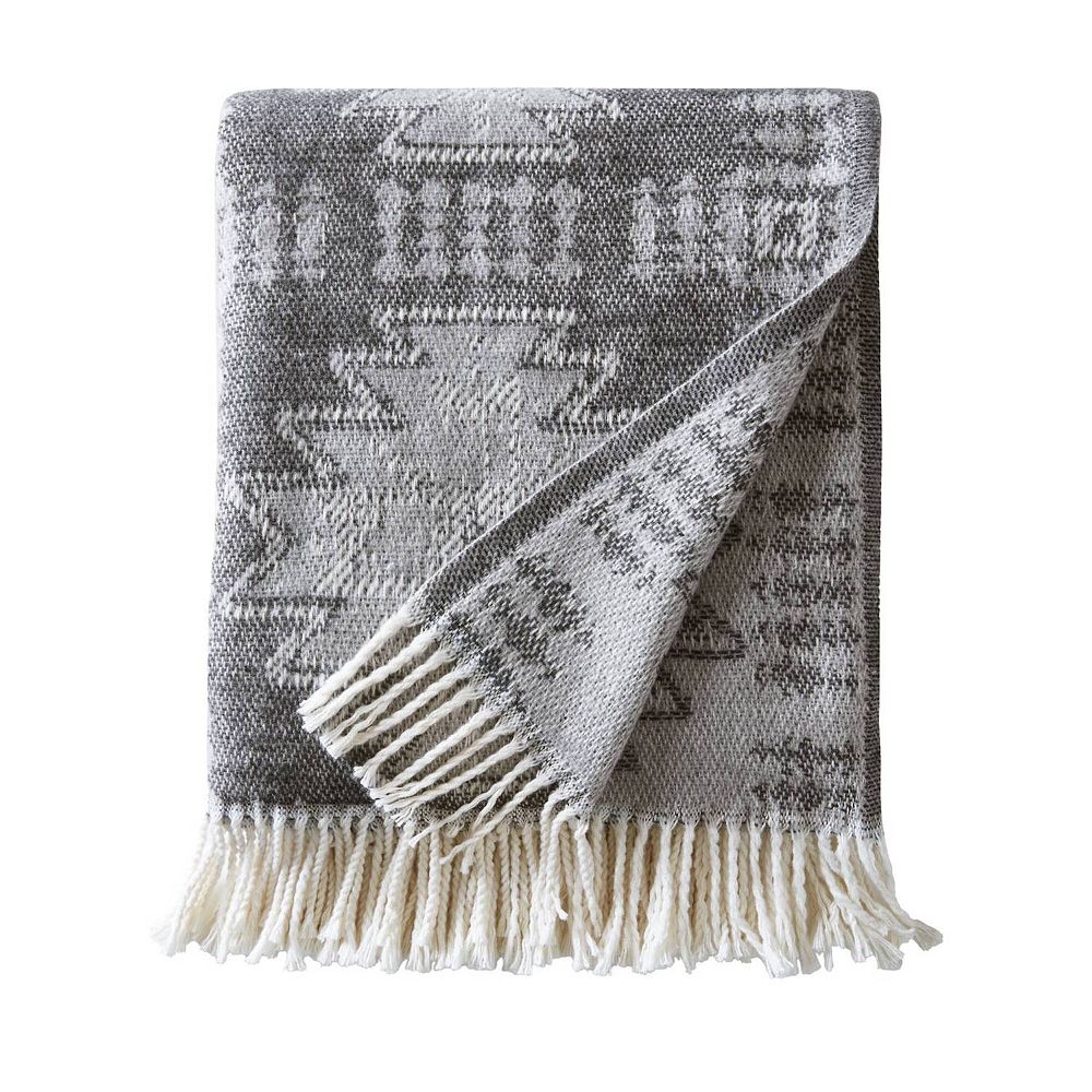 Woolrich Alberta Cotton Blend Breathable Throw Blanket with