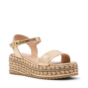 madden girl MSOPHIE Girls' Wedge Slingback Sandals