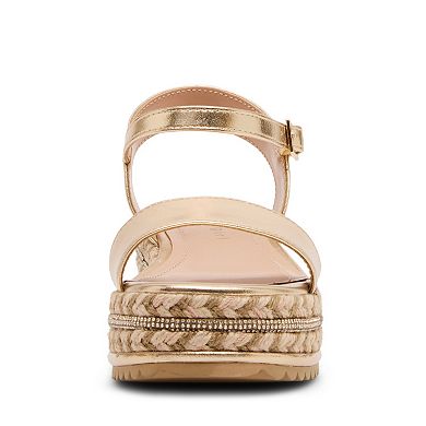 madden girl MSOPHIE Girls' Wedge Slingback Sandals