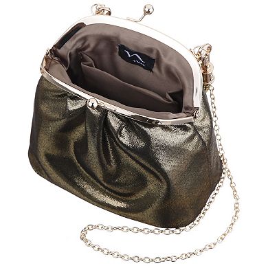 N by Nina M-Hyatt Metallic Clutch Bag