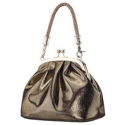 N by Nina Hyatt Metallic Clutch Bag