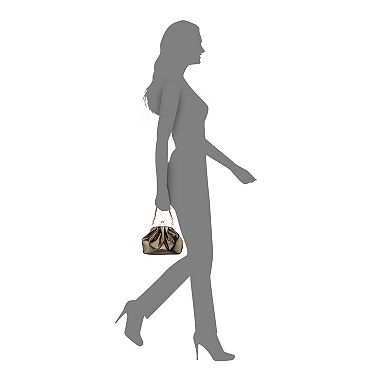 N by Nina M-Hyatt Metallic Clutch Bag