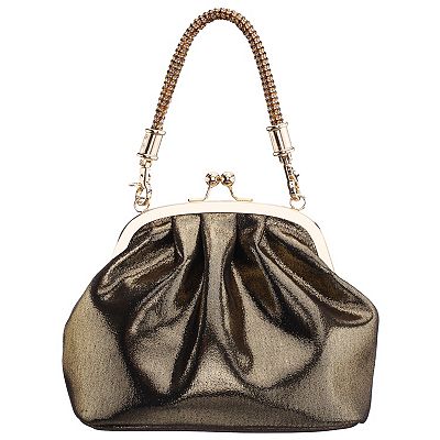 N by Nina Hyatt Metallic Clutch Bag