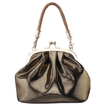 N by Nina M-Hyatt Metallic Clutch Bag