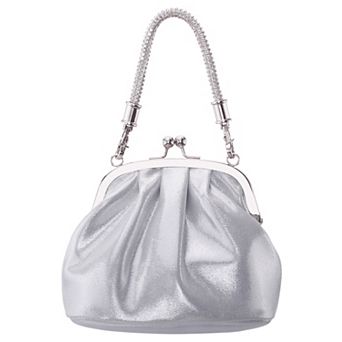 N by Nina M-Hyatt Metallic Clutch Bag