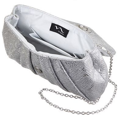 N by Nina M-Rebel Metallic Clutch Bag