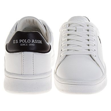 U.S. Polo Assn. Men’s Lightweight Casual Sneakers Lace-Up Everyday Shoes
