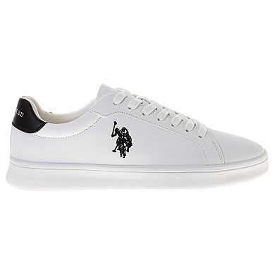 U.S. Polo Assn. Men’s Lightweight Casual Sneakers Lace-Up Everyday Shoes