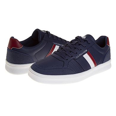 U.S. Polo Assn. Men’s Classic Casual Sneakers Lace-Up Low Top