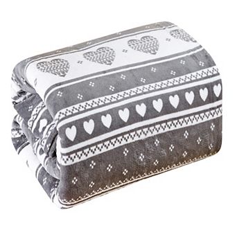 Heartfelt Valentine Micro Plush Microfiber Blanket for Romantic Comfort