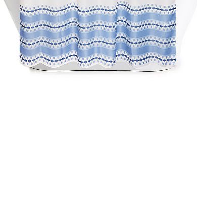 The Big One Lake Themed Shower Curtain