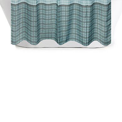 The Big One Lodge Printed Shower Curtain