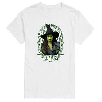 Big & Tall Wicked For Good Elphaba Frame Graphic Tee