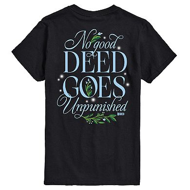 Big & Tall Wicked For Good Elphaba No Good Deed Goes Unpunished Graphic Tee