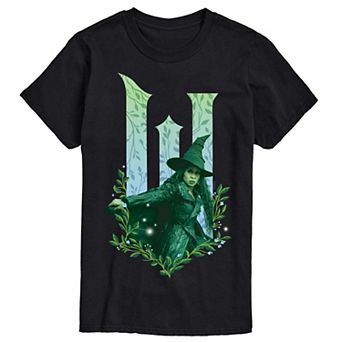 Big & Tall Wicked For Good Elphaba No Good Deed Goes Unpunished Graphic Tee