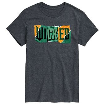Big & Tall Wicked For Good Logo Ripped Graphic Tee