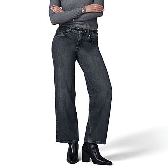 Miro Mid Rise Relaxed Straight Jeans