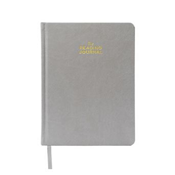 Rileys & Co Grey Reading Journal Review Log Tracker