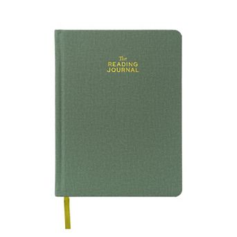 Rileys & Co Green Reading Journal Review Log Tracker