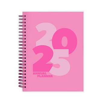 Rileys & Co 2025 Chunky Planner Pink 6x8 in Weekly