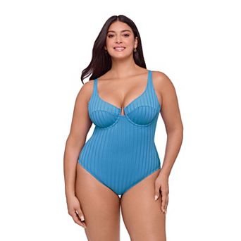 Women's S3 Swim Underwire One-Piece Swimsuit