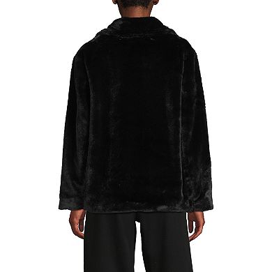 Women's Lands' End Faux Fur Jacket