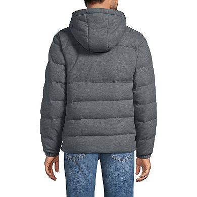 Men's Lands' End Hooded Max 600 Down Jacket