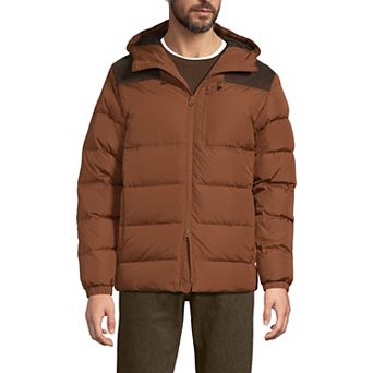 Men's Lands' End Max 600 Down Hooded Jacket