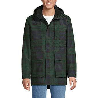 Men's Lands' End Print Squall Waterproof Insulated Parka