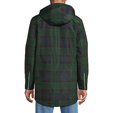Men's Lands' End Print Squall Waterproof Insulated Parka