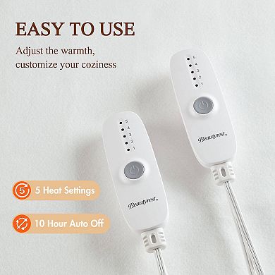 Beautyrest Heated Mattress Pad with Overheating Protection