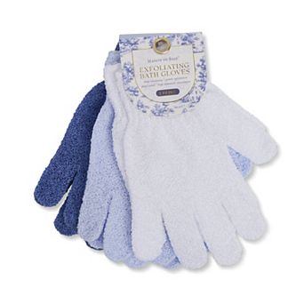 Core Bamboo Exfoliating Bath Gloves 3 pk