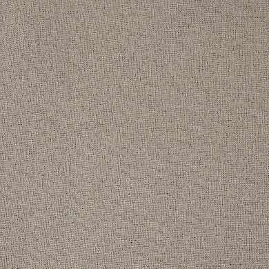 100% Polyester Duo Reversible Tone Textured Blackout Grommet Curtain Panel