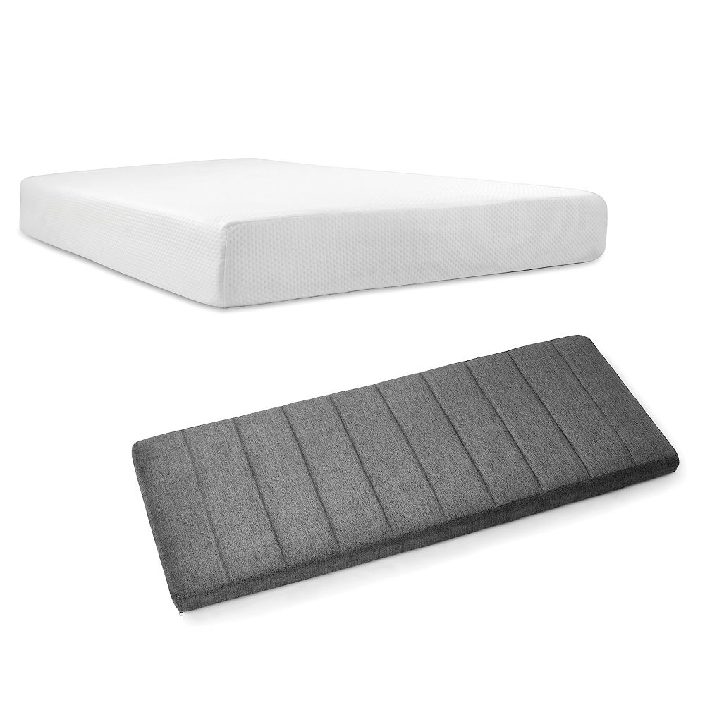 Nestl Green Tea - Materasso doppio da 30,5 cm, in memory foam di