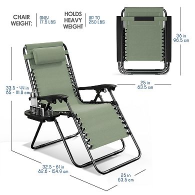Nestl Zero Gravity Chairs set of 2