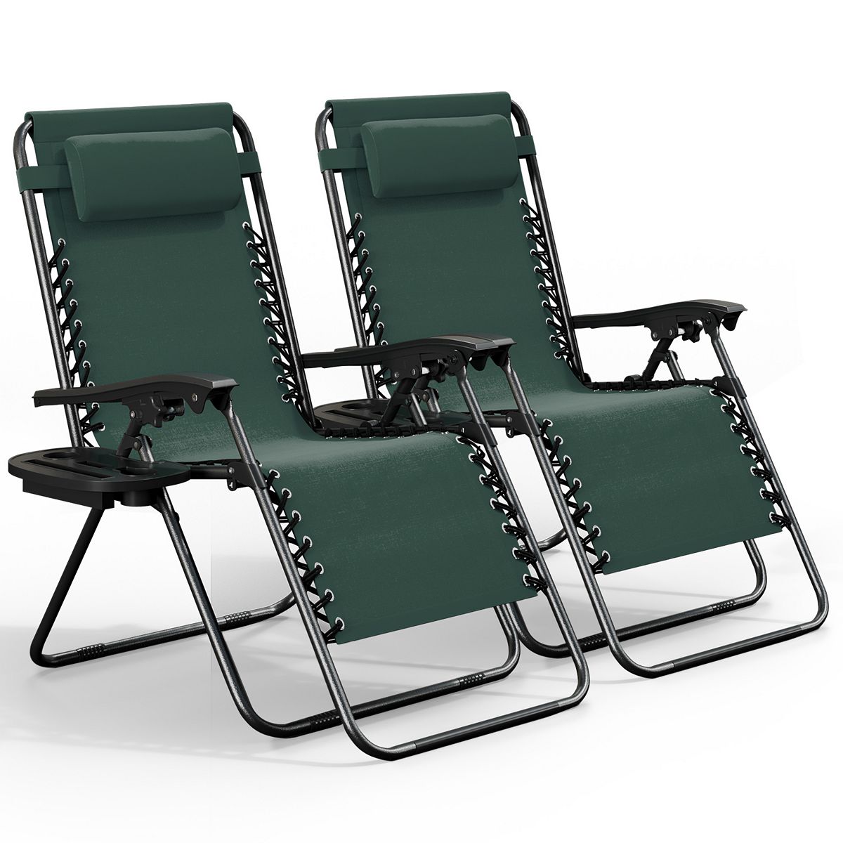 Nestl Zero Gravity Chairs set of 2 - Forest Green
