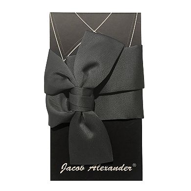Jacob Alexander Men's Pre-Tied Clip-On Kentucky Colonel Bow Tie