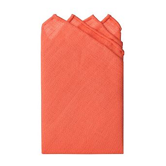 Jacob Alexander Linen Handrolled Pocket Square 15" x 15"