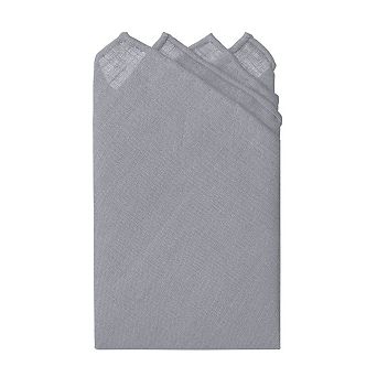 Jacob Alexander Linen Handrolled Pocket Square 15" x 15"