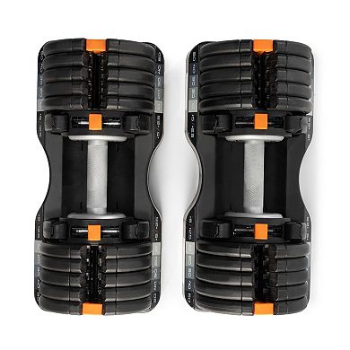 NordicTrack 55 lb Select-a-Weight Dumbbell Pair