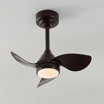 Albini 22" 6-Speed Metal Mobile-App/Remote-Controlled Dimmable Smart Integrated LED Ceiling Fan