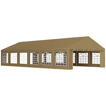 Outsunny 20ft x 40' Large Party Tent with Removable Window Sidewalls