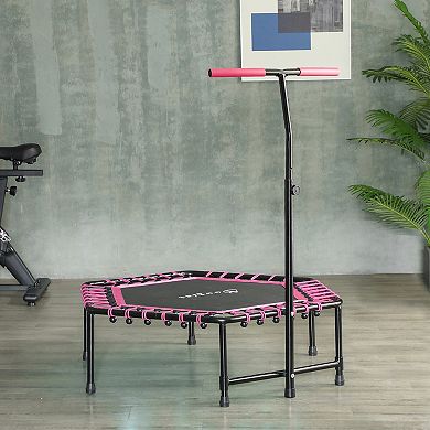 Soozier 45inch Rebounder Trampoline with LED Light & Adjustable Handle