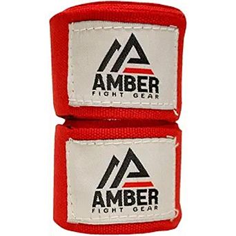 Amber Fight Gear Mexican Style Handwraps Breathable, Durable, Sold As a Pair